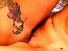 Cunnilingus, Chica, Morena, Checa, Latina, Lesbiana, Lamidas, Tetas