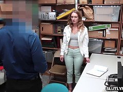 Daisy Stone Got Caught Shoplifting And Then Got Fucked