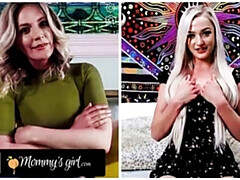 Teen (18+) action with flawless Mona Wales from Mommy's Girl