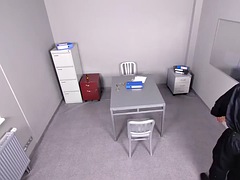 Brunette brune, Rondelette, Tchèque, Hard, Police, Tatouage, Adolescente, Uniforme