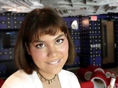 素人, デカパイ, フェラチオ, イく瞬間, チン, 手コキする, ティーン, オッパイの