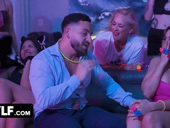 Mylf Labs - Angel, Barbie, Lilly & Mimi - Roleplay with Massive Boobs & Cosplay Action