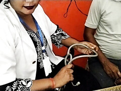 Sexy Indian Doctor Fucks Boy in Hospital - Hot Desi Bhabhi Nurse Blowjob & 69 Sex