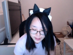 Asiático, Coreano, Solo, Adolescente, Camara web