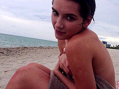 18 летние, Минет, Брюнетки, Сперма на лице, Короткая стрижка, Тощие, Молоденькие, Сиськи