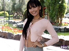 アナル, 茶髪の, ハードコア, Hd, ラティーナ, 小柄, 公共, ガリガリ