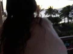 Brunette brune, Béant, Petite amie, Nue, Pov, Rasée, Gicler, Nénés