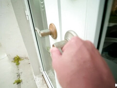 アナル, ブロンド, 茶髪の, フェティッシュ, 指いじり, キッチン, 自然山雀, オッパイの