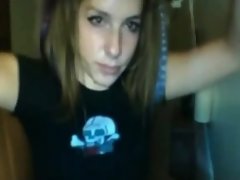 Amateur, Solo, Adolescente, Juguetes, Camara web