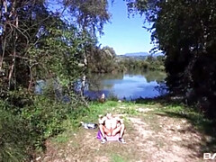 Anal, Blonde, Poilue, Hd, De plein air