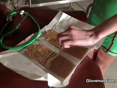 Kont, Schattig, Vrouw, Fetisj, Hd, Latex, Orgasme, Tieten likken