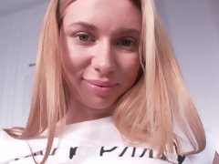 Pov banging and hot cum on face with student Kika