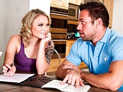 Culo grande, Verga grande, Rubia, Mamada, Estilo perrito, Tetas naturales, Adolescente, Tetas