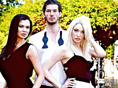 High-heeled dolls Jasmine Jae and Tamara Grace VS big cock