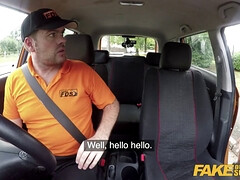 Candi Kayne returns just for a big hard cock in her fake driving school experience