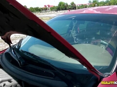 黒人, フェラチオ, 顔射, 自然山雀, 小柄, ピアス, ガリガリ, オッパイの