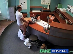 FakeHospital Doctor empties his sack to ease sexy patients back pain