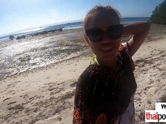 Asiatisch, Blasen, Schwanz, Hardcore, Im freien, Zierlich, Jungendliche (18+), Thai