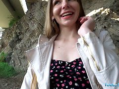 Morena, Universidad, Corridas, Polla, Estilo perrito, Al aire libre, Adolescente, Tetas