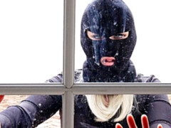 Grosser arsch, Blondine, Blasen, Geschnappt, Küche, Masturbation, Natürlichen titten, Spielzeuge