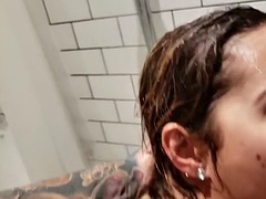 Heidi Van Horny Fucking In The Shower