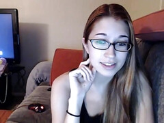 Brunette brune, Queue, Solo, Adolescente, Nénés, Webcam