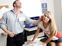 18 años, Culo grande, Verga grande, Mamada, Estilo perrito, Tetas naturales, Adolescente, Tetas