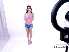 18 años, Amateur, Morena, Semen en la boca, Papá, Pequeña, Flaco, Adolescente