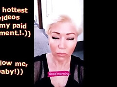 Blonde, Sucer une bite, Brutal, Couple, Mature, Russe, Suçant, Webcam