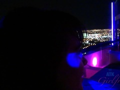 素人, 黒人, フェラチオ, ダンス, 足コキ, 彼女, オーガズム, 喫煙