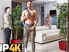 18, ブロンド, 捕まる, Hd, 熟年, 母, ロシア人, 義母