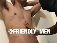 Asiático, Verga grande, Mamada, Gay, Tailandés