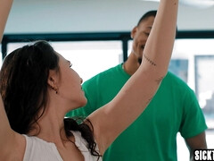 18, デカ尻, イマラチオ, 黒人, ハードコア, ラフ, ティーン, オッパイの