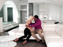 Arsch, Tussi, Grosser schwanz, Blasen, Interrassisch, Muschi, Jungendliche (18+), Titten