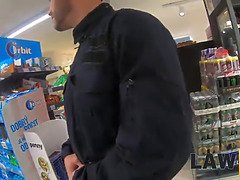 18 jahre, Hundestellung, Polizei, Rau, Dürr, Ablutschen, Jungendliche (18+), Flotter dreier