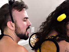 Anaal, Kont, Lieveling, Travestiet, Dubbele penetratie, Homo, Interraciaal, Tatoeage
