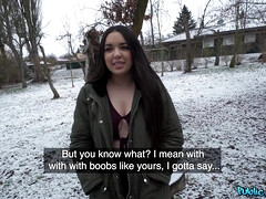 Amateur, Sucer une bite, Exhib, Hard, Fille latino, De plein air, Pov, Réalité