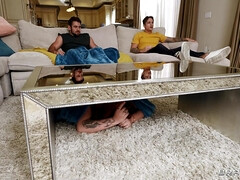 お尻, シーメール, オッパイの, 濡れ