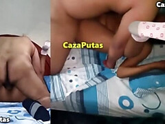 Enthousiasteling, Kont, Braziliaans, Eerste keer, Vriendin, Huisgemaakt, Latijnse vrouw