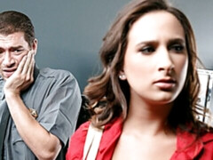 Amateur, Grosse bite, Gros seins, Sucer une bite, Brunette brune, En levrette, Hard, Jarretelles