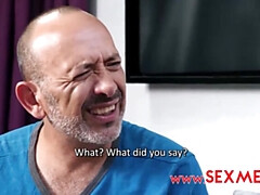 Gros cul, Grosse bite, Brunette brune, Cocu, Tir de sperme, Talons, Fille latino, Tatouage