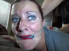 Amateur, Bondage, Femme dominatrice, Lesbienne, Mature, Seins naturels, Rousse roux, Nénés