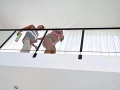 Verga grande, Mamada, Gimnasio, Sexo duro, Latina, Masturbación, Seducido, Tetas