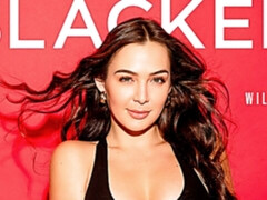 Kont, Zwart, Bruinharig, Hondjeshouding, Handbeurt, Interraciaal, Tiener, Tieten likken