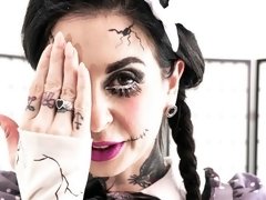 Kont, Grote kont, Zwart, Hondjeshouding, Handbeurt, Hardcore, Kousen, Tatoeage