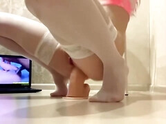 お尻, イギリス人, チン, 女, 足フェチ, Hd, オーガズム, 赤毛