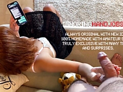 Grosser schwanz, Weibliche domination, Handjob, Hd, Masturbation, Pov, Realität, Rotschopf