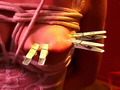 Bondage, Brunette brune, Domination, Hd, Lingerie, Rousse roux