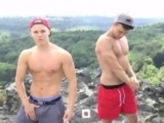 素人, フェティッシュ, ゲイ, Hd, 筋肉, アウトドア, 現実