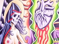 Asiatisch, Braunhaarige, Spermaladung, Schwanz, Handjob, Hd, Öffentlich, Flotter dreier